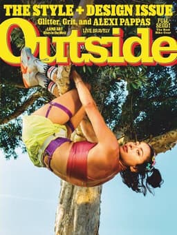 Outside